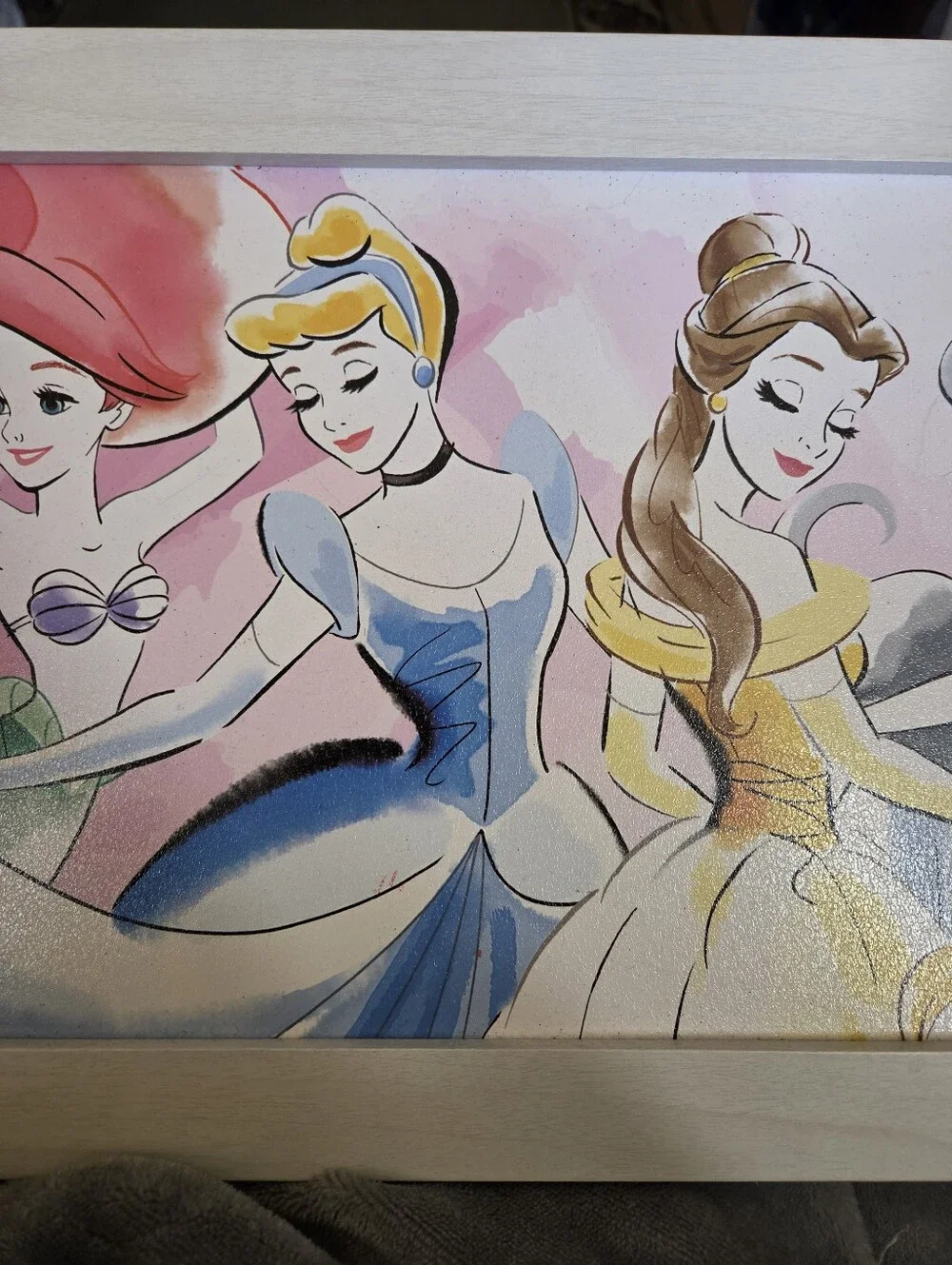 Disney Princess Watercolor Wall Art